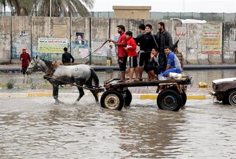 Flooding in Central, Southern Iraq Kills 11